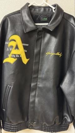 A FEW GOOD KIDS スタジャン ブラック イエローのサムネイル