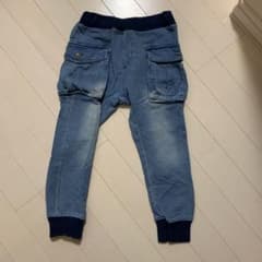 デニム　カーゴパンツ☆エフオーキッズ　120センチのサムネイル