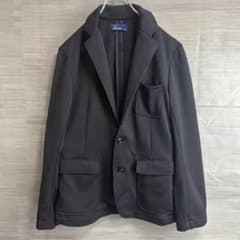 美品フレッドペリー ジャージーテーラードジャケット 黒 M日本製 F2345