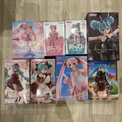 新品未開封】初音ミク プライズ フィギュア 8点セット まとめ売り
