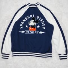 上海ディズニ－ XLサイズ ジャケット スタジャン スカジャン ミッキー