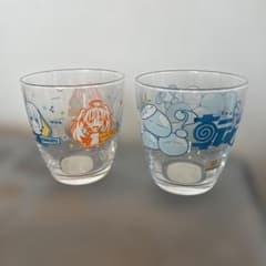 패밀리 마트 한정 전 슬라 글라스 2 점 세트