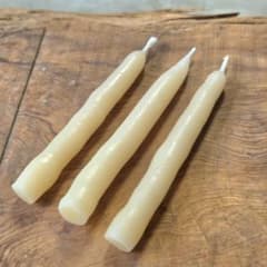 蜜蝋キャンドル　3本セット　ロング　みつろう　ミツロウ　ディッピング　ロウソク