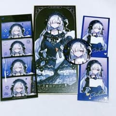 魔法少女ノ魔女裁判 アニメバコ トレカ 色紙 缶バッジ しおり 夏目