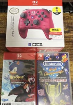 新品同様 ワイヤレスホリパッドTURBO ルビーマゼンタ ソフトセット