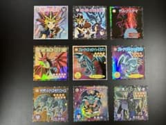 遊戯王 シール 森永 ウエハース 60枚　まとめ売り 遊戯王 森永製菓 ウエハースシール 18枚セット まとめ売り ブラック