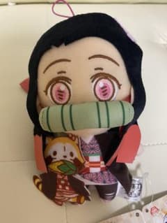 鬼滅の刃×ラスカル　コラボぬいぐるみ　ねずこ　新品タグ付きのサムネイル
