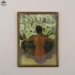 【中古】カラユリのヌード - ディエゴ・リベラ ミニアートのサムネイル