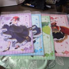 五等分の花嫁 クリアファイル 4種セット 五つ子ちゃんのウェディングストーリーのサムネイル