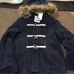 ガールズ フリース ダッフルコートのサムネイル