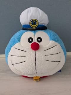 ドラえもん BIGぬいぐるみ もこもこ ふわふわ 帽子デザインのサムネイル