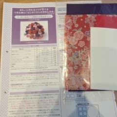 つまみ細工 立体的なお花の髪飾り 作成キットのサムネイル