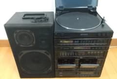 3点セット】サンスイ CD-Wカセットレシーバー レコードプレーヤー