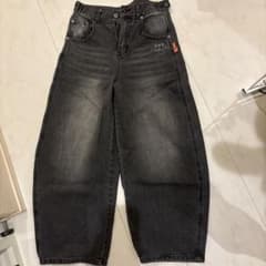 9090 バルーンパンツ ブラック デニムのサムネイル