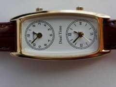 GOTHAM WATCH Dual Time 女性用腕時計　新品未使用品のサムネイル