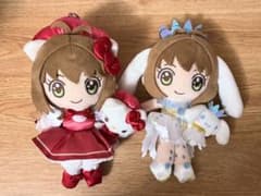 カードキャプターさくら×サンリオキャラクターズ マスコットぬいぐるみ2点セット