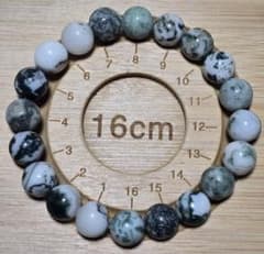 お買得❗天然石 ツリーアゲート ブレスレット 10mmのサムネイル