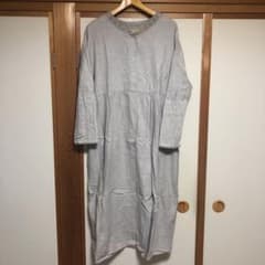 綿麻ロングワンピースのサムネイル