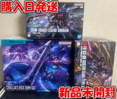 新品】 HG レジェンドガンダム グスタフ・カール00型 リック・ドム