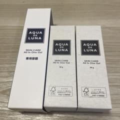 アクアドルナ オールインワンゲル 2個セット&ゲル容器 - メルカリ