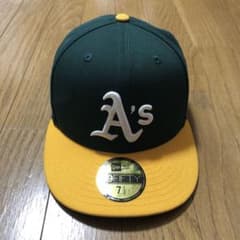 New Era LP 59FIFTY MLBオンフィールド A'sキャップのサムネイル
