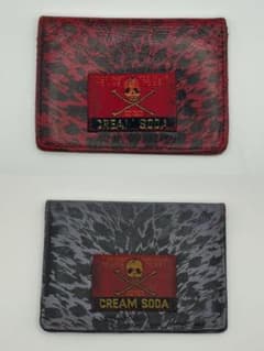 CREAM SODA 激レア当時物金タグキーケース キ*グ様 当時物】2点セットCREAM SODA クリームソーダ パスケース 金