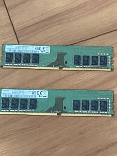 Samsung DDR4 2666 8GB×2枚 16GB PC4動作品のサムネイル