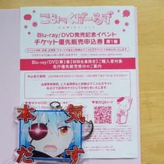 こみっくがーるずのイベント優先申込券のサムネイル