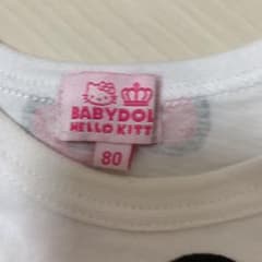 ベビードール✱女の子✱キティちゃん✱HELLO KITTY✱半袖✱Tシャツ✱夏のサムネイル