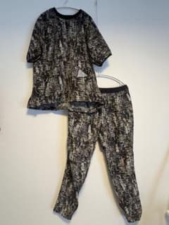 アンドワンダーPertex Printed WindT-Shirtセットアップ