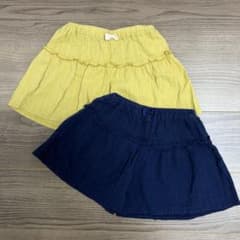 キッズ ハーフパンツ 2枚セット 120cm 綿100%のサムネイル