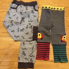 MIKI HOUSE & BOBSON パンツ 2点セット 90cm110cmのサムネイル