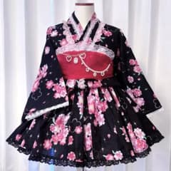 帯セット】浴衣ドレス 姫ギャル y2k 大人用 - メルカリ