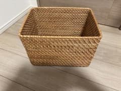 無印良品 天然素材 ラタン長方形バスケット・大 - メルカリ
