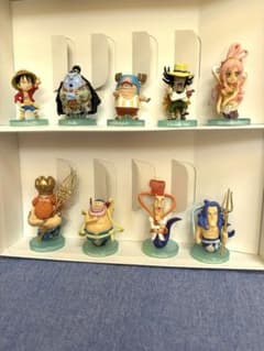 ワンピース 海底の楽園 食玩フィギュア9体セット 魚人島 - メルカリ