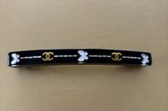 CHANEL:バレッタ、ガラスコーティング、ココマーク CHANEL:バレッタ、ガラスコーティング、ココマーク - メルカリ