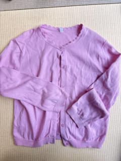 UNIQLO カーディガン ピンク 130cmのサムネイル