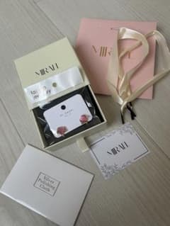 Hi Sweet ハートピアス ピンク シルバー925のサムネイル