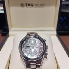 4/4限定値引中　TAG Heuer Carrera 　ブラックマザーオブパールのサムネイル