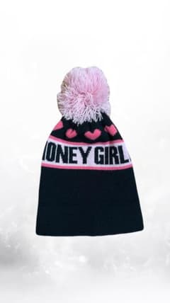 y2k 00's HONEY GIRLビーニーのサムネイル