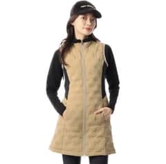 コヤギ　美品　ニューバランスゴルフ　ダウンワンピース2 ベージュ　中綿 コヤギ様専用 美品 ニューバランスゴルフ ダウンワンピース2 ベージュ