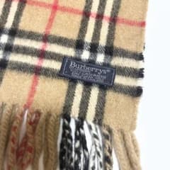 ❤︎❤︎❤︎ バーバリー　マフラー　ノバチェック　カシミア100% 英国製 正規品 バーバリー ノバチェック マフラー カシミヤ100% - メルカリ