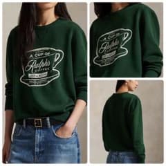 美品✨ポロラルフローレン ラルフズコーヒー カップロゴ スウェット 25AW 美品✨ポロラルフローレン ラルフズコーヒー カップロゴ スウェット