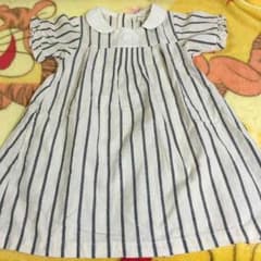 meee@Gプロフ必読様専用☆size100 Seraph ストライプワンピースのサムネイル