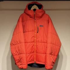 美品 パタゴニア ダスパーカ ポップオレンジ L - メルカリ