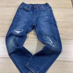 ☆デニム ジーンズ　110cm☆のサムネイル
