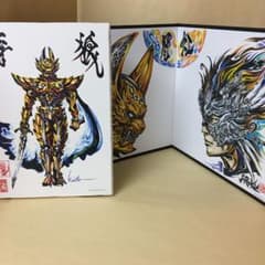 牙狼 GARO キャンバスアート + 月虹ノ旅人 卓上屏風 牙狼 白孔 - メルカリ