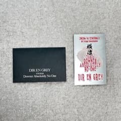 DIR EN GREY 横浜 会場限定ステッカー TOUR26 4/23 レア - メルカリ