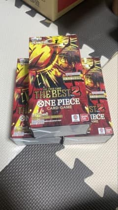 ONE PIECE THE BEST 2 カードゲーム 3個セットのサムネイル