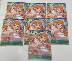ワンピースカードゲーム ナミ【プロモ・P-102】7枚セット - メルカリ